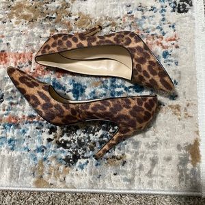 Nine West Cheetah Pumps